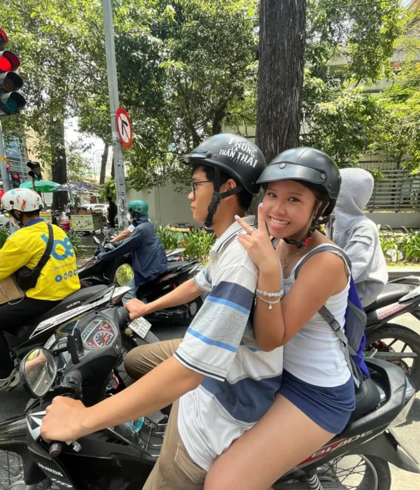 Motorbike food tour ho chi minh