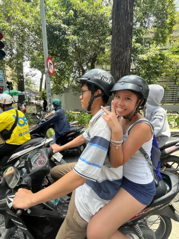 Motorbike food tour ho chi minh